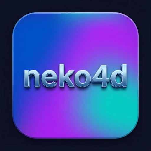 neko4d Logo - Resmi